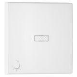 ROCK F/LIGHT SWITCH/PUSH-BUT W/LAMP SYMB WHIT