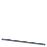 SIVACON, 19 fixed mounting, for the installation of 19 devices, H: 1400 mm, zinc-plated The