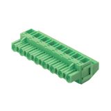 PCB plug-in connector, female plug, 7.62 mm, Number of poles: 6, 90°, Clamping yoke connection, Clamping range, max. : 3.31 mm², Box