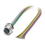 SACC-DSI-M12FS-12CON-M16/0,5 - Device connector, rear mounting