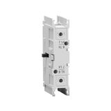 Fourth pole add-on, simultaneous closing operation as switch poles. For GA...C version, 100A