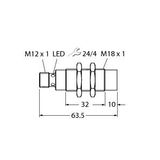 HF Read/Write Head IO-Link   TN-M18-IOL2-H1141