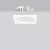 LEDONA ECO square, 20 W, 1500 lm, 830, white, Phase-cut Recessed downl