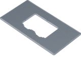 support plate f GTVD2/3 2xRJ45 19,5x14,8
