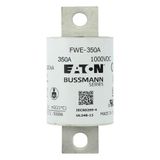 FWE-250A 1000Vdc IEC/UL 250A aR 40mm Round fuse