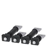 Rear connection stud flat, 4 units, accessories for: 3VA6 150/250