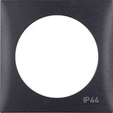 Integro Flow-Frame with Imprint 'IP44' Anthracite Matt
