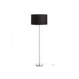NYC/RON 40/25 floor Polycotton black/chrome 230V LED E27 15W