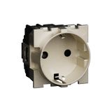 L.NOW - GERMAN SOCKET 2P+T CHAMPAGNE