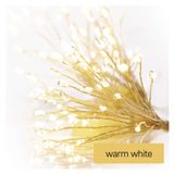 LED light chain – glowing clusters, nano, 2.35 m, indoor, warm white, timer