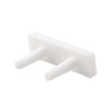 Terminal for DC bar, white color, 1pc