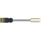pre-assembled connecting cable Eca Socket/open-ended black