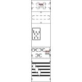 WF17KB12 7RE 1FB Complete panel according to FNN In 63 A with BKE-I