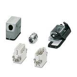 HC-STA-A10PT-BWS-LS-M20-ELCAL - Connector set