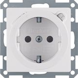 SCHUKO soc.out. residual current circuit-breaker,enhncd contact prot.,