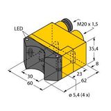 Inductive Sensor Dual Sensors with Extended Temperature Range   NI4-DSU35TC-2Y1X2/S97