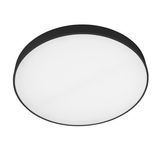 MODUS EXAL6000, circle 610mm, LED 830, prizma-opal cover, surface, black