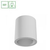 CHLOE COMPLETE SURFACE 7W CCT 230V 45ST IP20 FI90X100MM WHITE ROUND