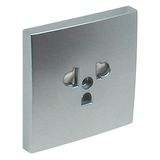 SAF C.PLATE F/EARTH SOCKET (EURO-USA) ALUMIN