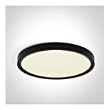 62006C/B/V BLACK PLAFO 40W CCTV IP20 230V