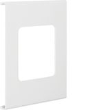 Pre-cut lid 1gang FB 60150 traffic white