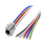 SACC-E-M12MSK-4PE-M16XL/2,0-US - Device connector front mounting