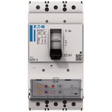 NZMS3-4-VX400-T NZM3 PXR20 circuit breaker, 400A, 4p, screw terminal, earth-fault protection