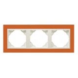 TRIPLE FRAME ORANGE/ICE