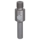 Hex shank for core cutters with M16 11 mm, 80 mm