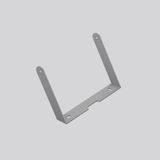 Installation element L 346 B 152 H 210 colour: silver