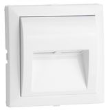 COVER PLATE F/ORIENTATION LIGHT WHITE