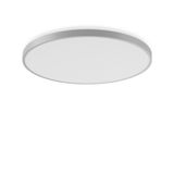 TRIONA round, 84 W, 9400 lm, 830, silver, DALI Ceiling and wall lumina