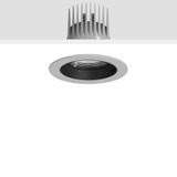 HELEDON maxi, 33 W, 1800 lm, fresh meat, silver, on/off Recessed downl