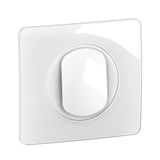 NO+NC 6A COMPLETE WHITE PUSH BUTTON