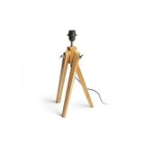 AMBITUS table base bamboo 230V LED E27 15W