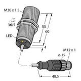 Inductive Sensor   BI10U-MT30-AD4X-0.3-RS4.23/XOR