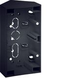 Corner housing 2gang, S.1, anthracite matt