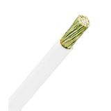 Halogenfree Single Core Wire H07Z-K 1,5 white, fine-stranded (The price is shown without markup on metals. Request a quote for accurate information)
