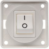 On/off switch 2pole USA/CANADA imprint "0" and "I", Integro - mod ins,