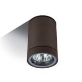 RUST BROWN CYLINDER GU10 10W IP54