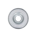 Quick-clamping nut with bar