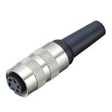 Field attachable connector, M16