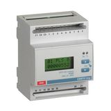 Pulse concentrator - 4 modules - Auxiliary supply: 230Vac - Output: RS485, protocol JBUS/MODBUS RTU