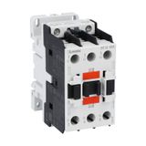 Three-pole contactor, IEC operating current Ie (AC3) = 32A, AC coil 50/60Hz, 24VAC