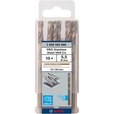 Metal drill bits HSS-Co, DIN 338 5,5 x 57 x 93 mm 10 pcs.