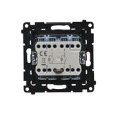 TV-DATA final aerial socket, (module), Simon 24, IP20, graphite mat