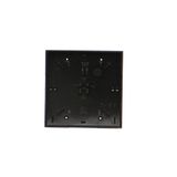 Triple contact push button, (module), 10AX, quick connection, Silver matt, metalic