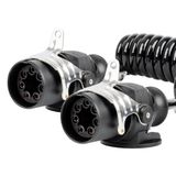 Spring cable TIR 2x 7 PIN type EBS 5m 24V AMIO-04383