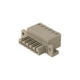 PCB plug-in connector, female plug, 7.00 mm, Number of poles: 8, 180°, TOP connection, Clamping range, max. : 2.5 mm², Box