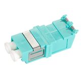 Wholesale FTTH LC/UPC connector, duplex, plastic housing, OM3, ceramic end